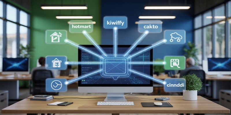 Integre Hotmart, Kiwify e Cakto com Cinndi e potencialize vendas